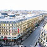 Galeries Lafayettes has the best free view in Paris!