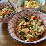 Cold Chicken Noodle Salad